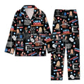 Law & Order Pajamas Set - Movie Christmas Sleepwear for Women, Comfortable Loungewear, Holiday Gift - P's One-Stop Shop 