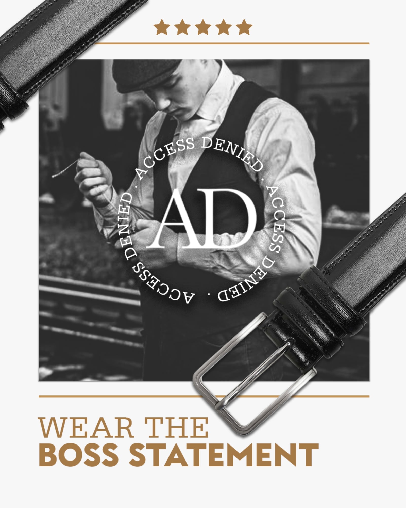 Leather Belt - P's One-Stop Shop 
