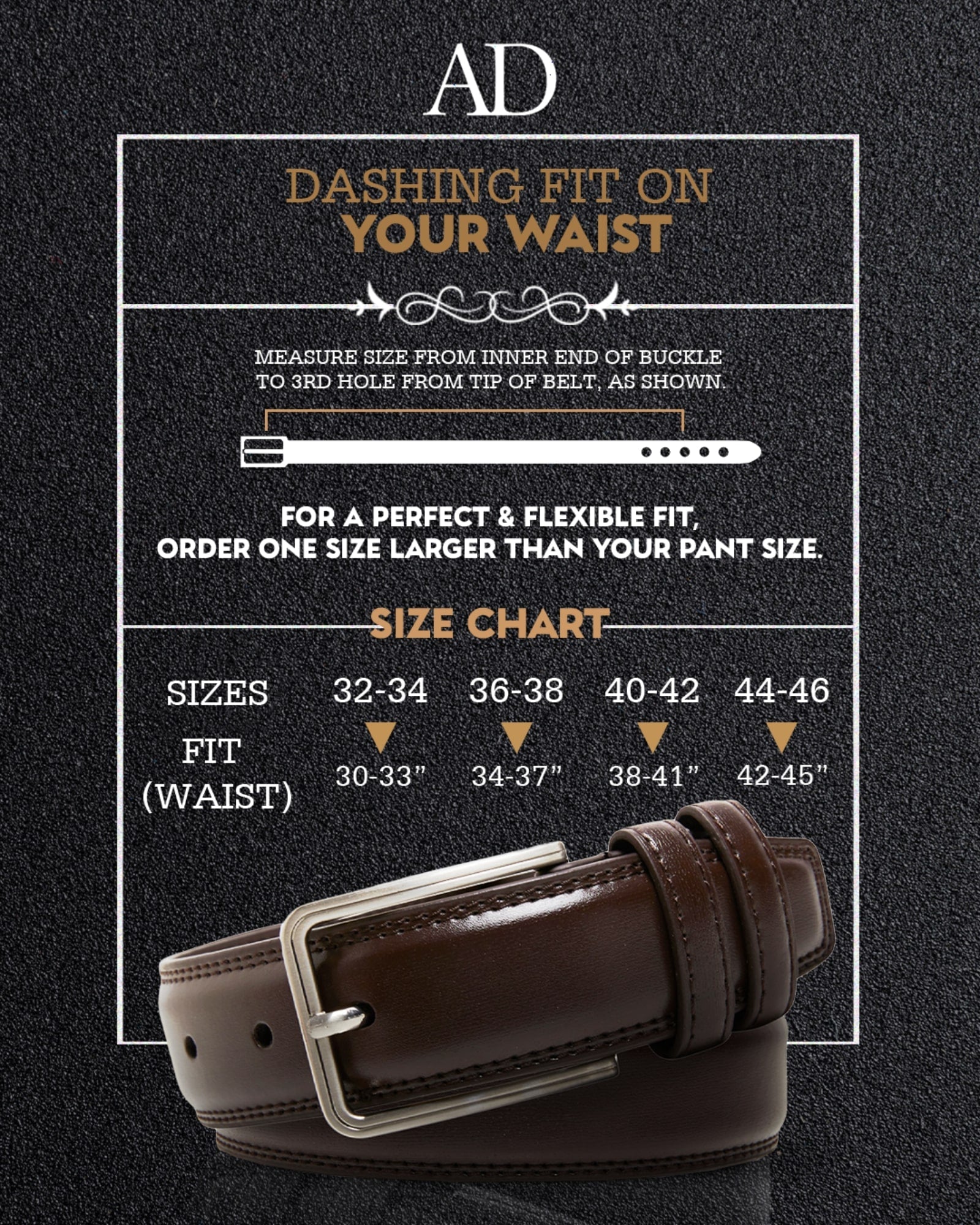 Leather Belt - P's One-Stop Shop 