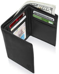 Leather Trifold Wallet - P's One-Stop Shop 