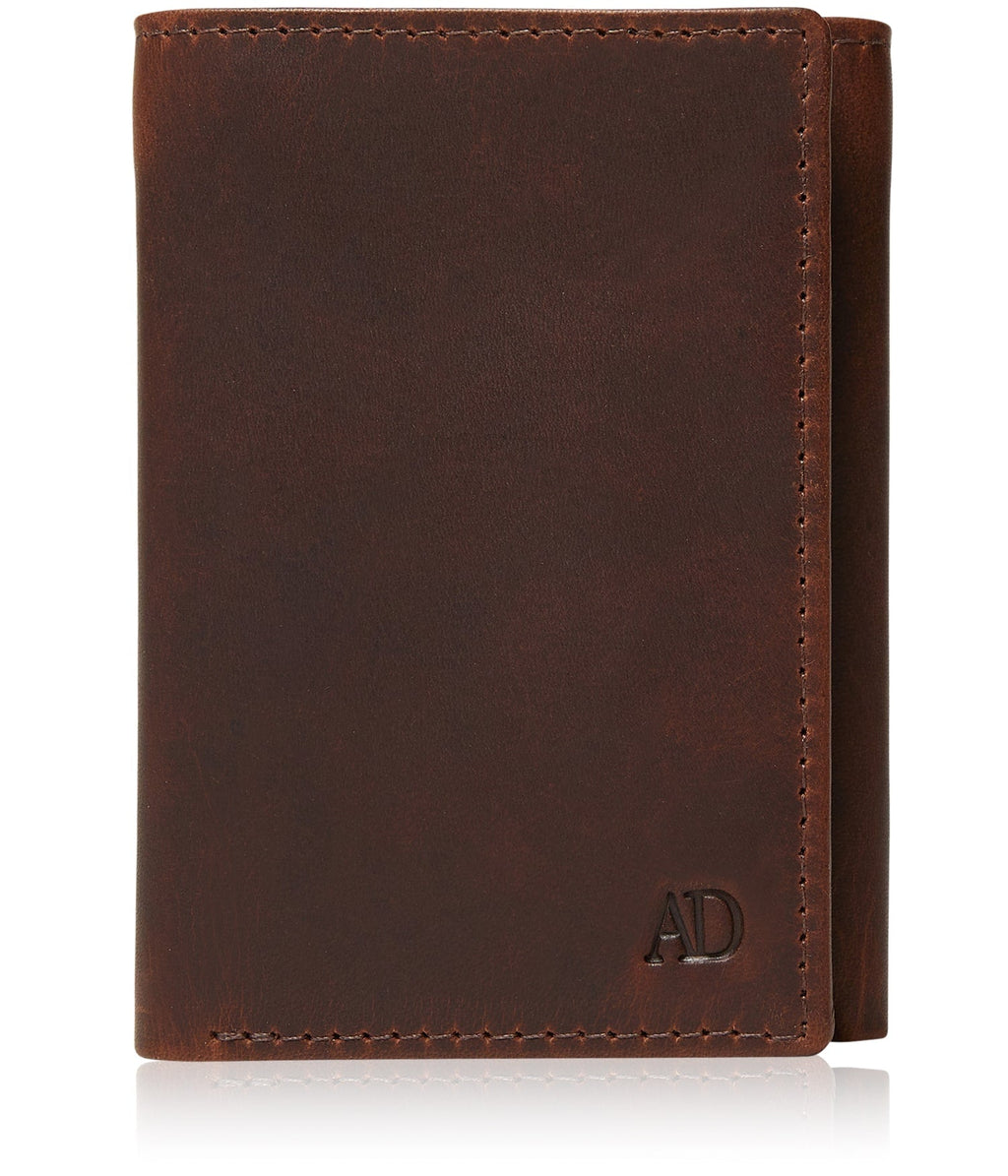 Leather Trifold Wallet - P's One-Stop Shop 