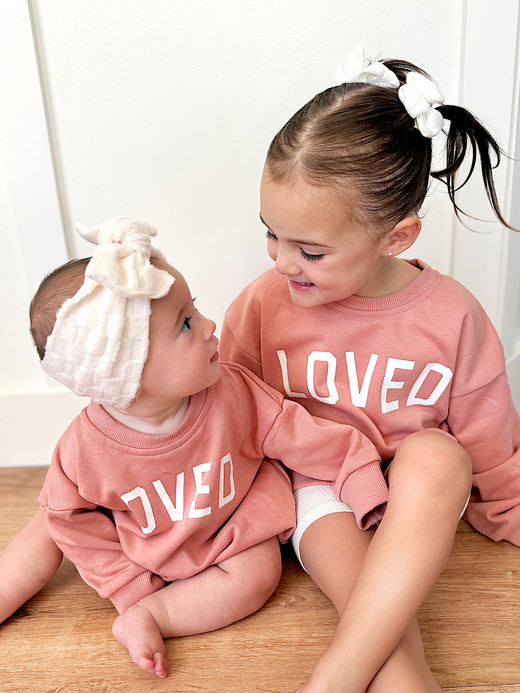 Loved Sweatshirt Romper - more colors - P's One-Stop Shop 
