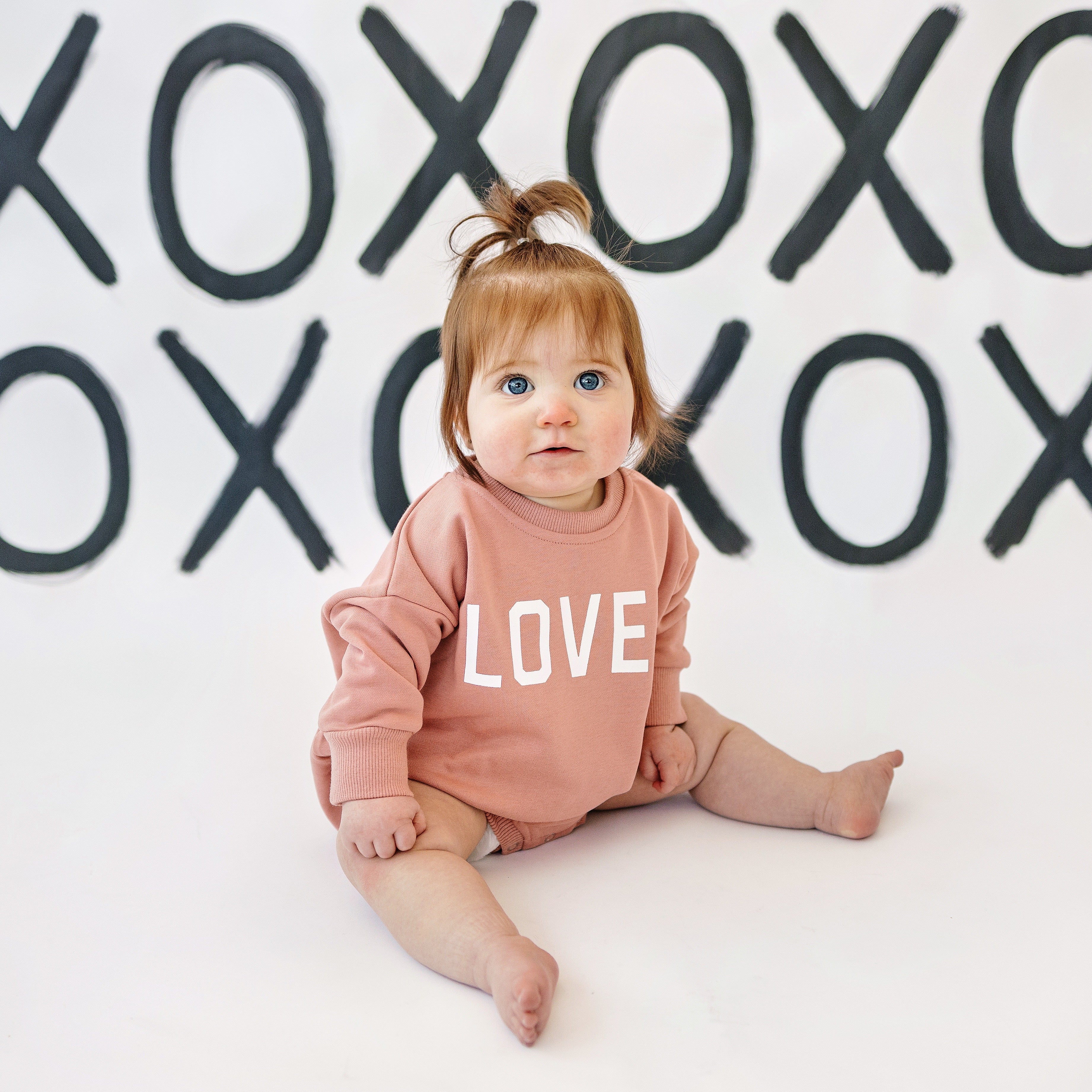 Loved Sweatshirt Romper - more colors - P's One-Stop Shop 