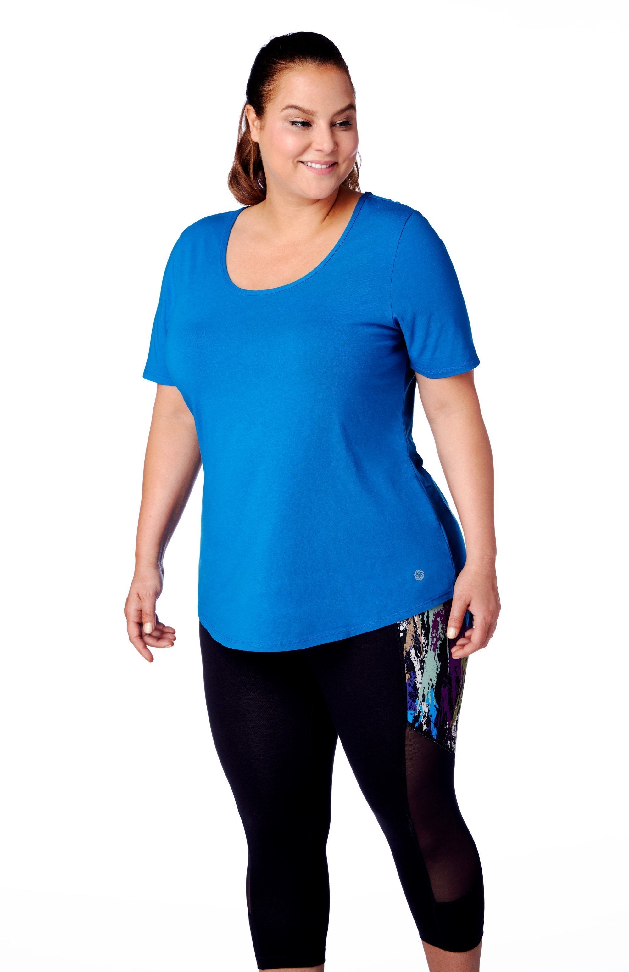 Magenta Tropic Nancy Tee - P's One-Stop Shop 