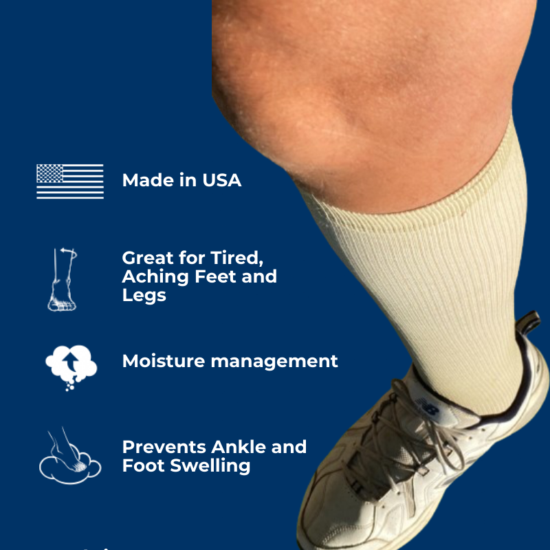 Medical Compression Stockings (Over The Calf) - P's One-Stop Shop 