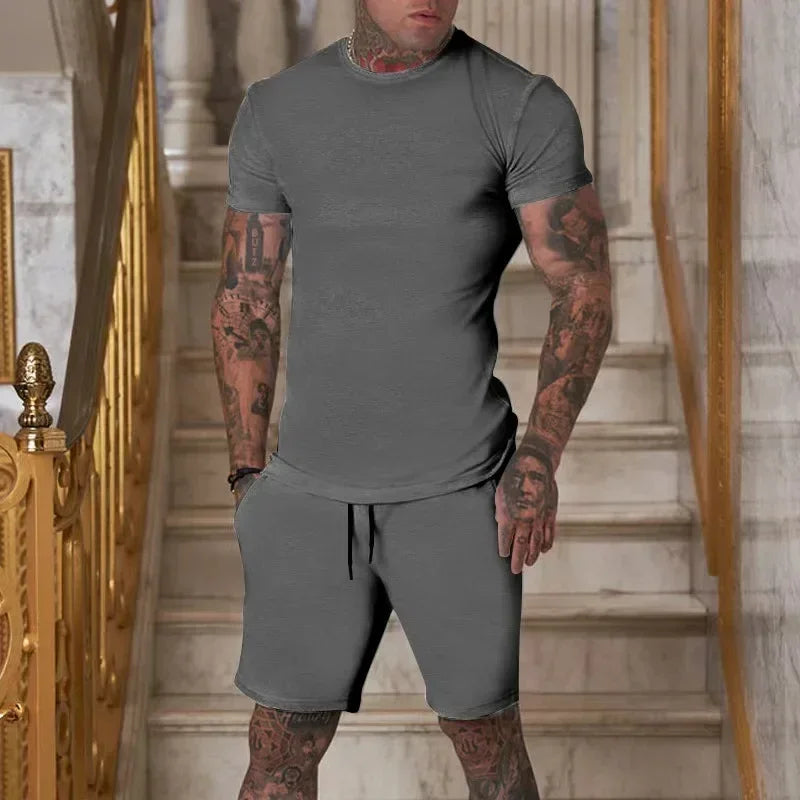 Men's Breathable Summer Sportswear Set - P's One-Stop Shop 
