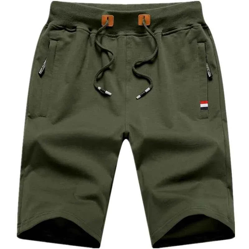 Men's Cotton Casual Beach Shorts - P's One-Stop Shop 