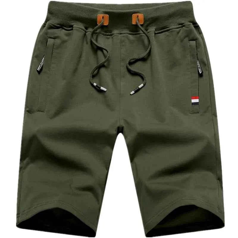 Men's Cotton Casual Beach Shorts - P's One-Stop Shop 