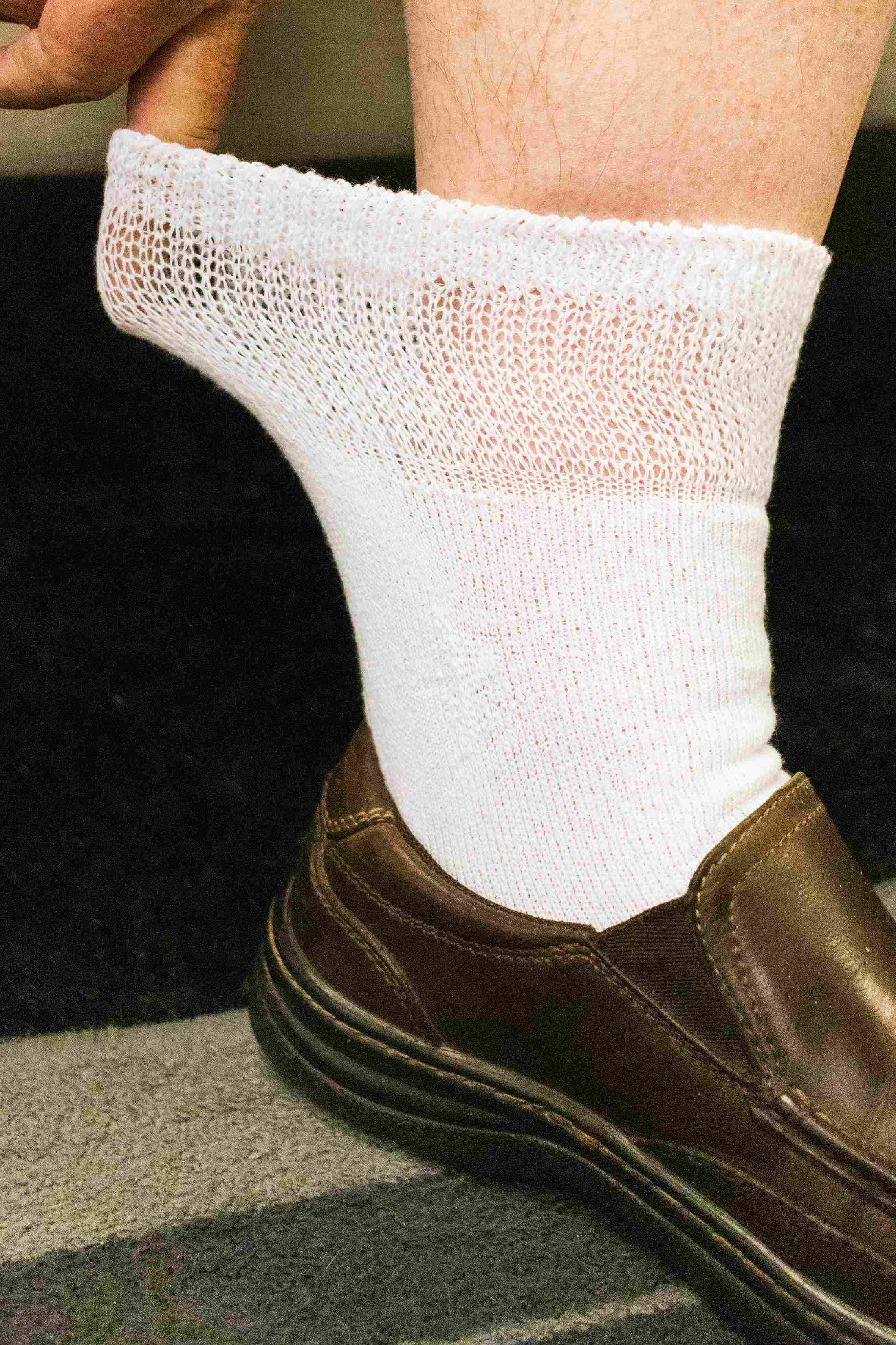 Men's Cotton Diabetic Ankle Socks (6 Pair) - P's One-Stop Shop 