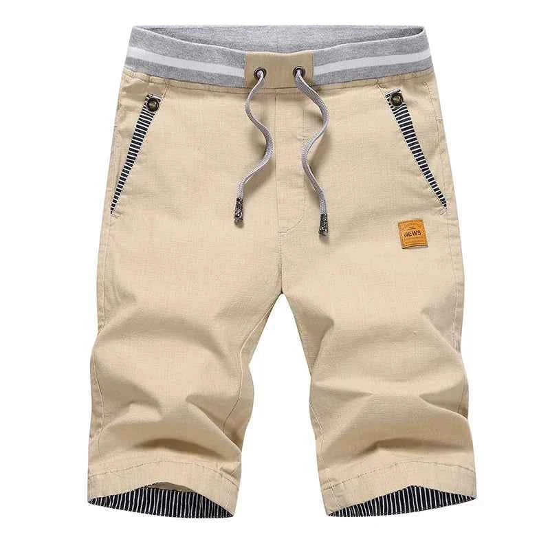 Men's Cotton Linen Casual Summer Shorts 4XL - P's One-Stop Shop 
