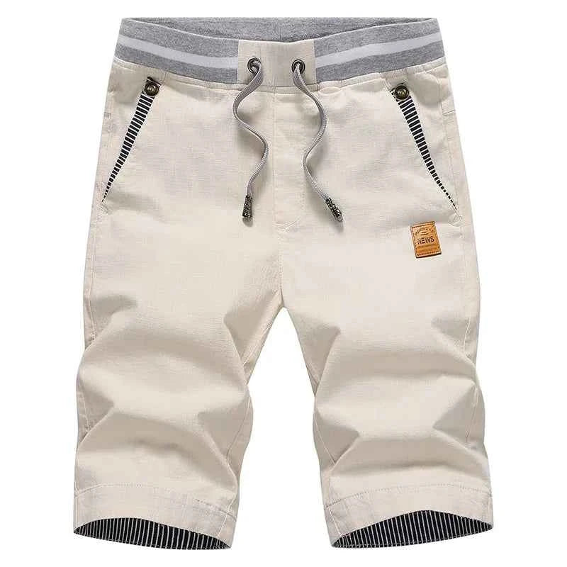 Men's Cotton Linen Casual Summer Shorts 4XL - P's One-Stop Shop 