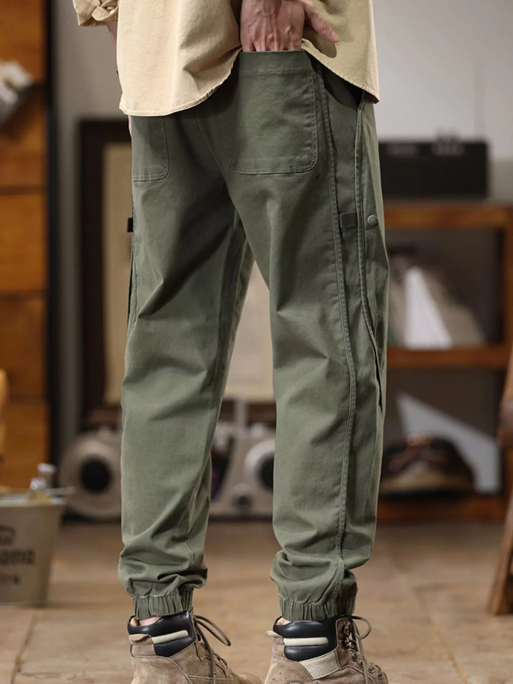 Men's Drawstring Jogger Plus Size - P's One-Stop Shop 