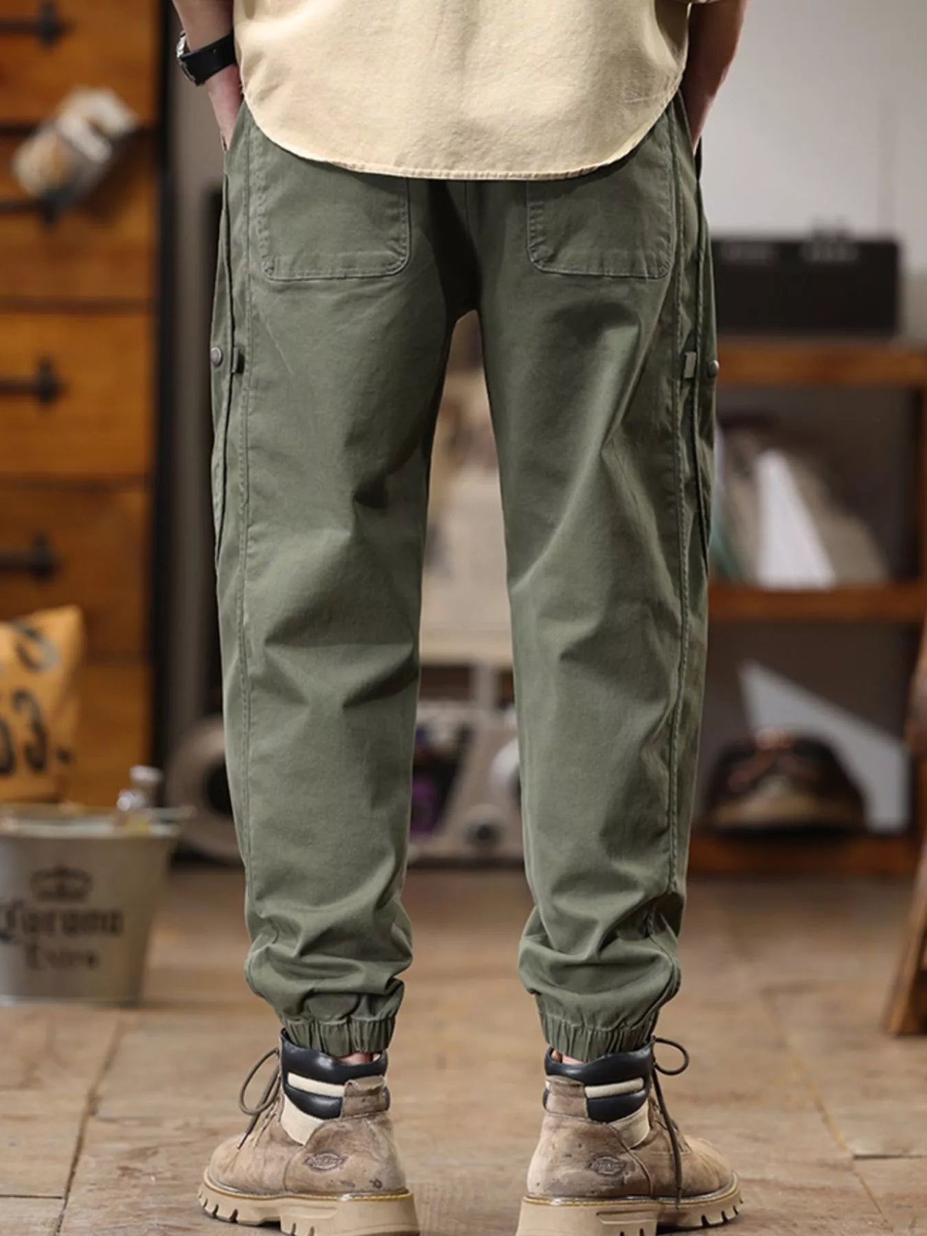 Men's Drawstring Jogger Plus Size - P's One-Stop Shop 