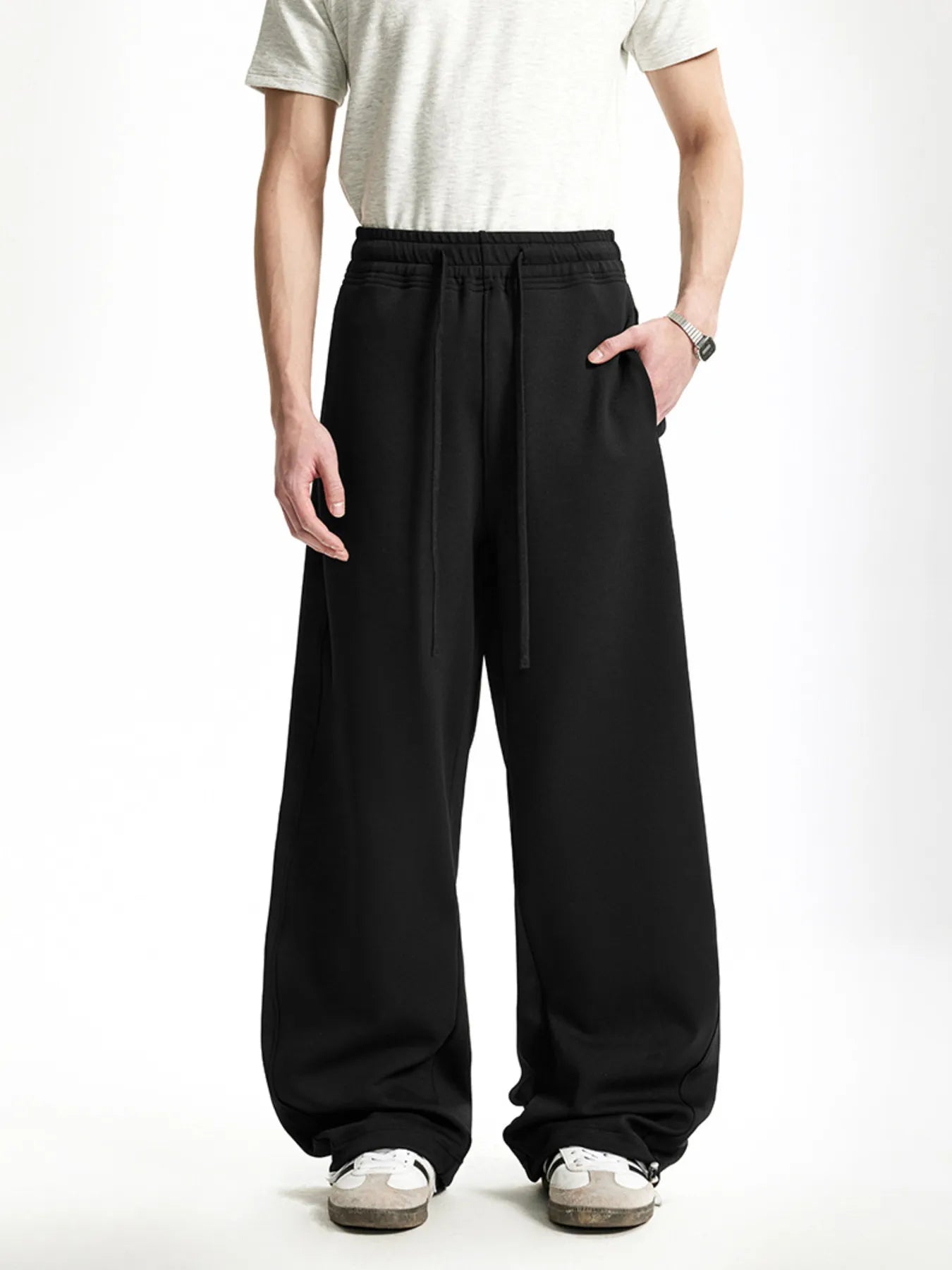 Men's Loose Fit Drawstring Sweatpants - P's One-Stop Shop 