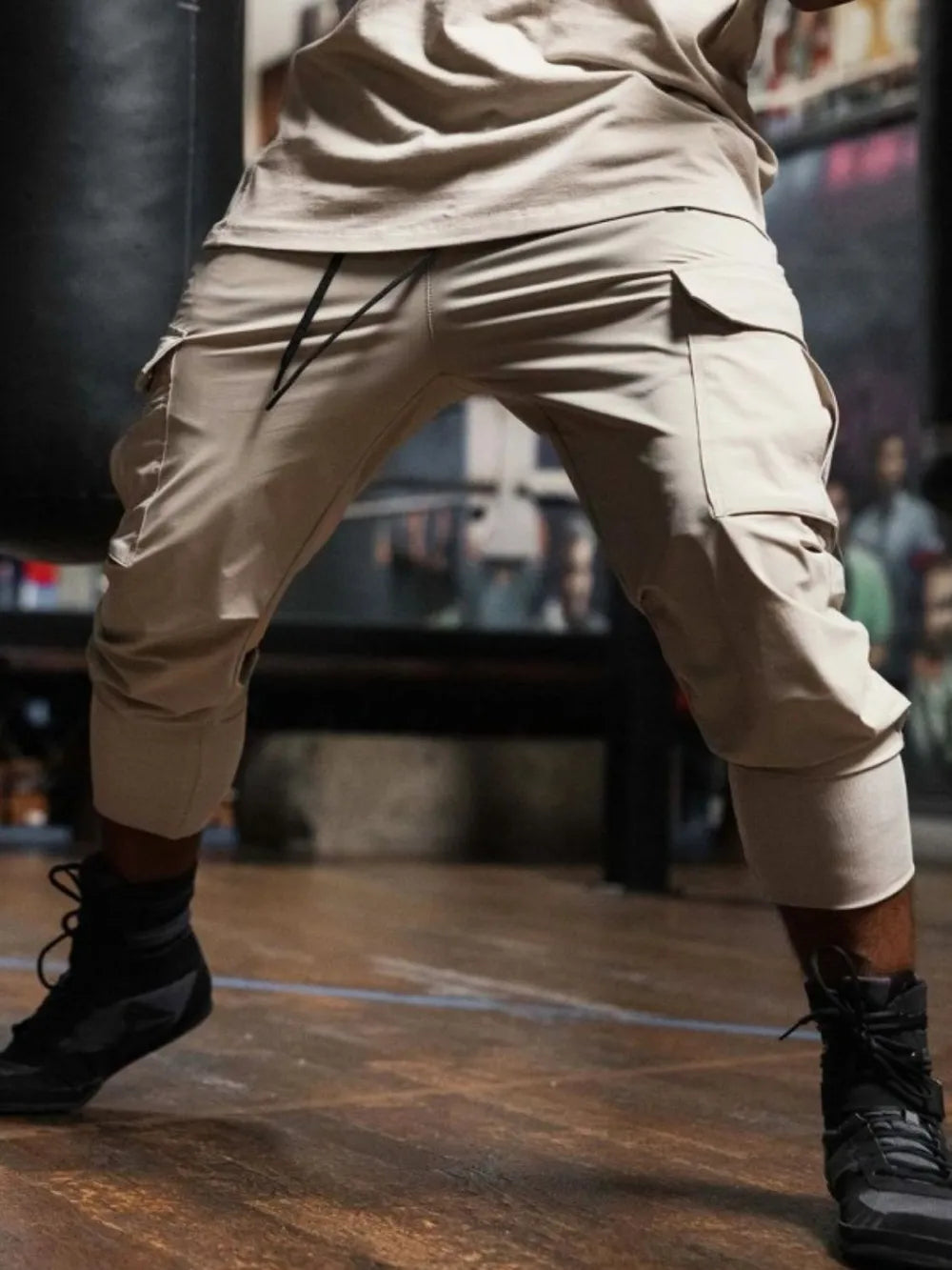 Men's Plus Size Drawstring Joggers with Pockets - P's One-Stop Shop 