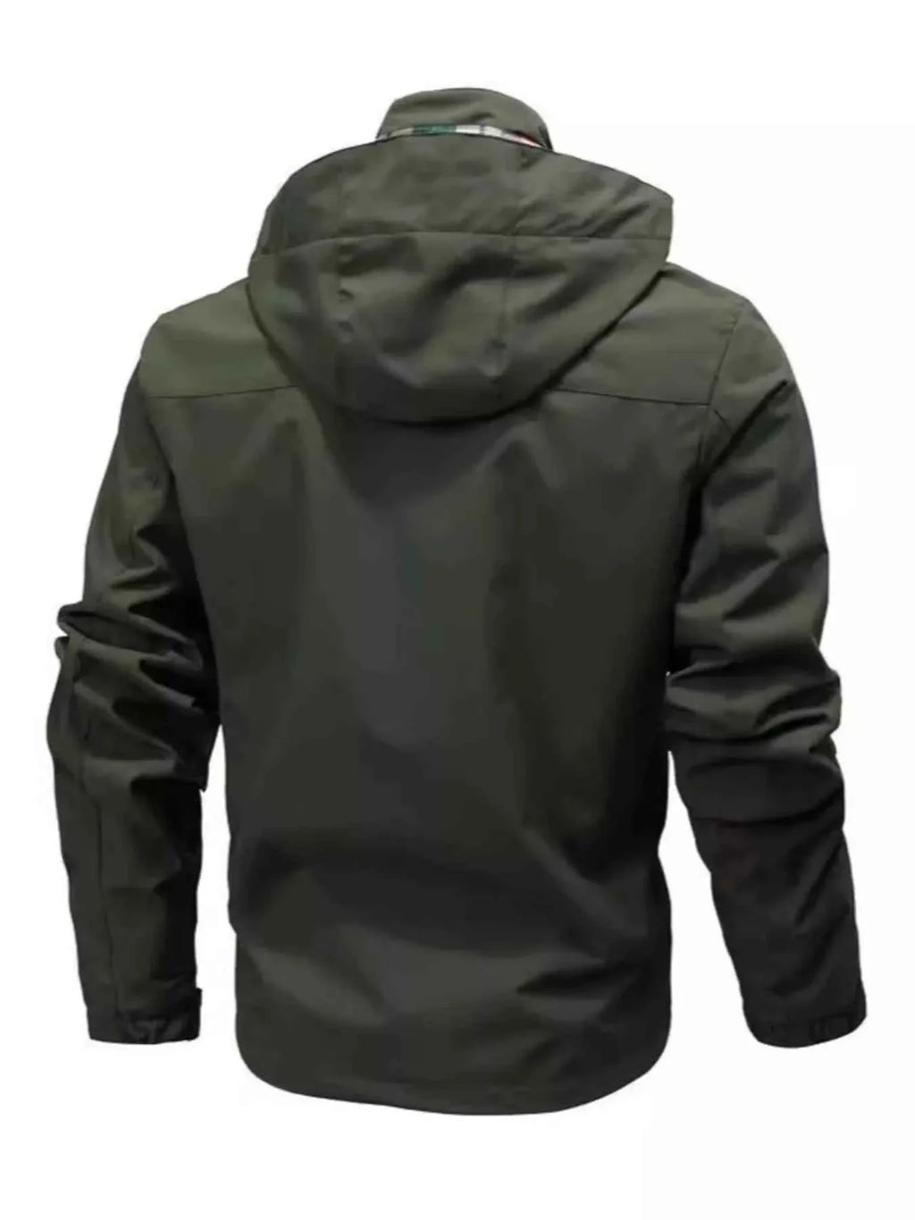Men's Plus Size Hooded Outdoor Windproof Coat - P's One-Stop Shop 