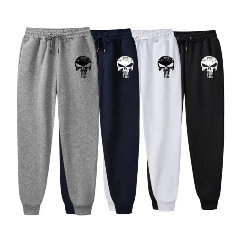 Men's Premium Cotton Gym Pants - Elastic Waist - P's One-Stop Shop 