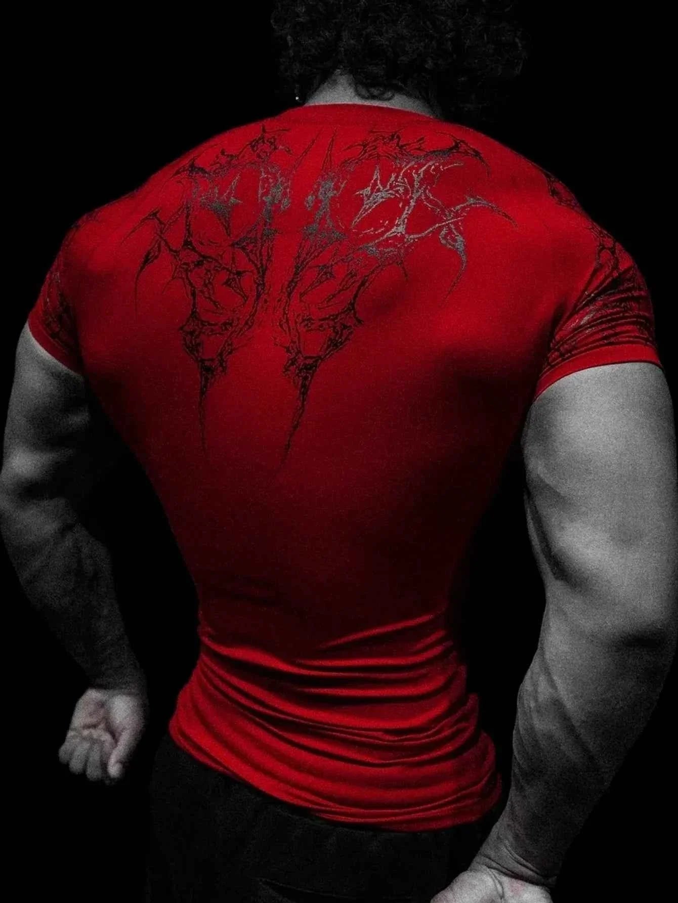 Men's Quick Dry Compression Gym T-shirt - P's One-Stop Shop 
