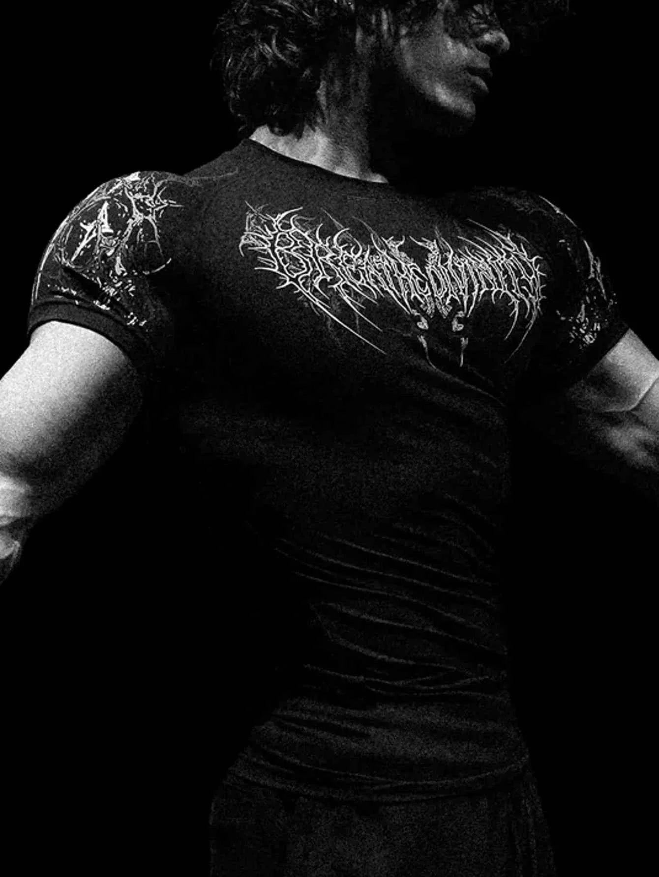 Men's Quick Dry Compression Gym T-shirt - P's One-Stop Shop 