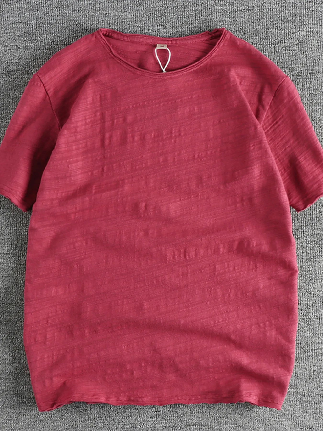 Men's Round Neck Short Sleeve T-Shirt - P's One-Stop Shop 