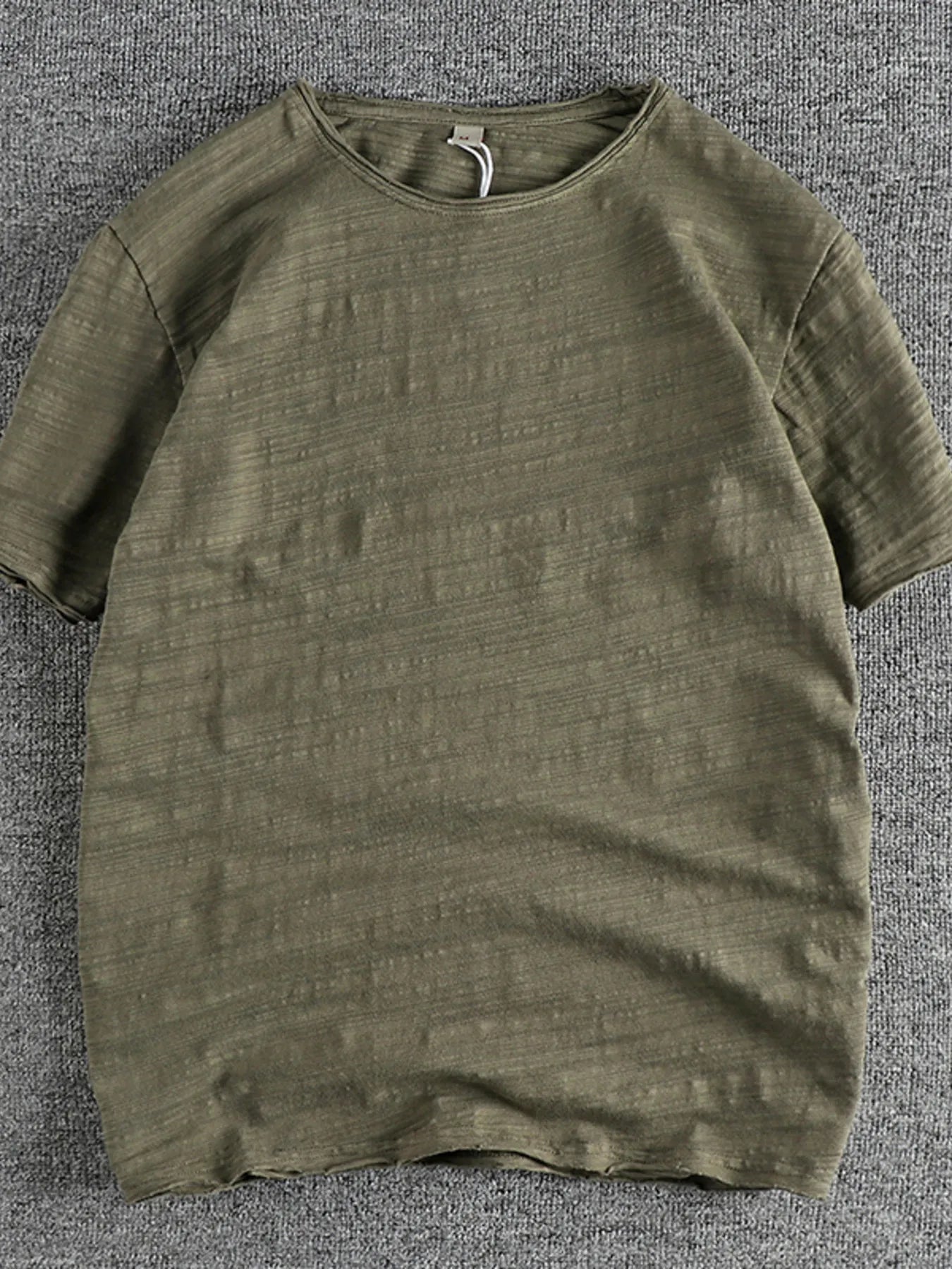 Men's Round Neck Short Sleeve T-Shirt - P's One-Stop Shop 