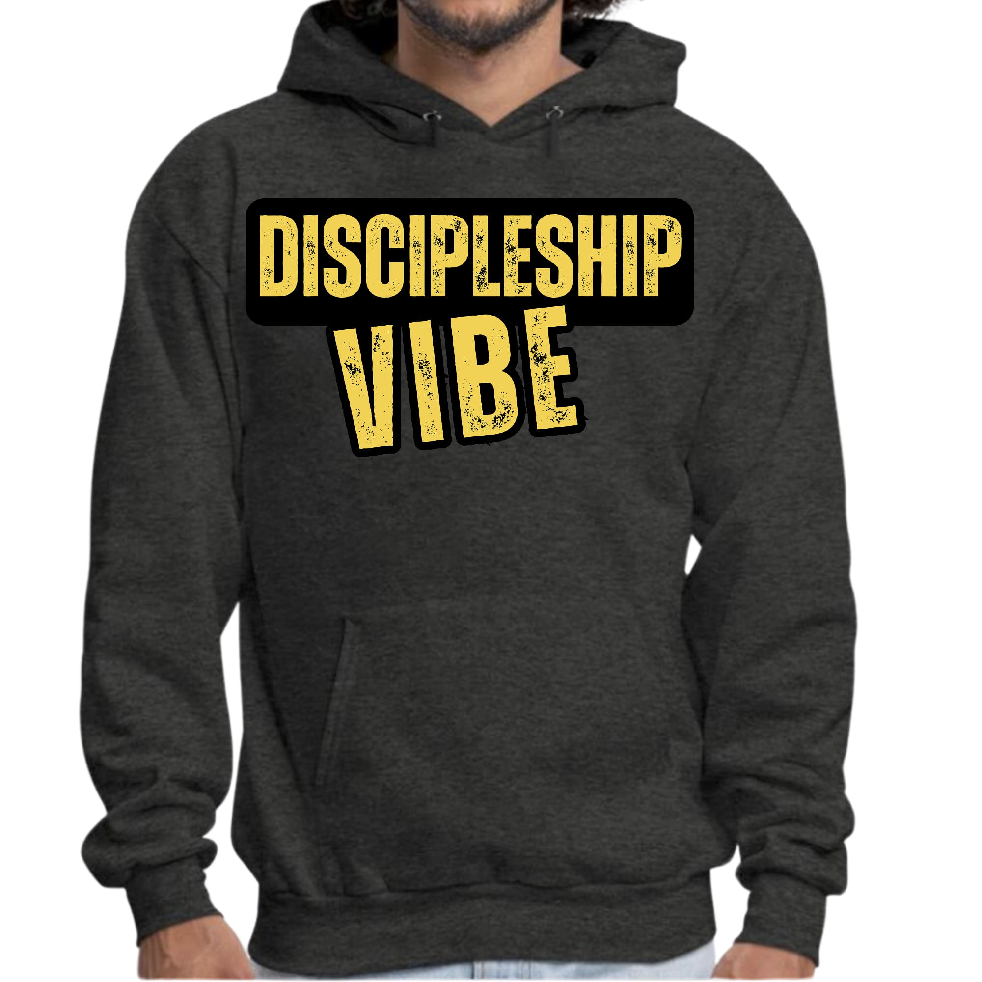 Mens Graphic Hoodie Discipleship Vibe - P's One-Stop Shop 