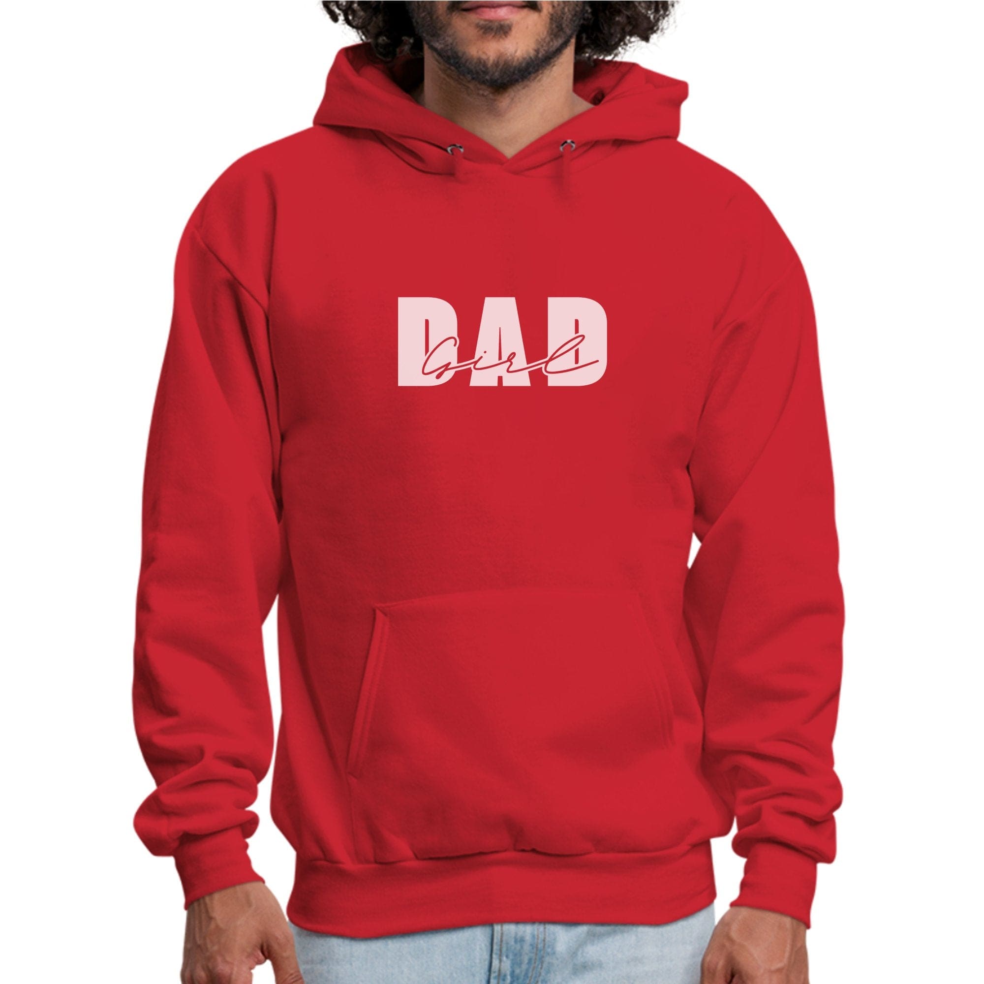 Mens Graphic Hoodie - Girl Dad - P's One-Stop Shop 