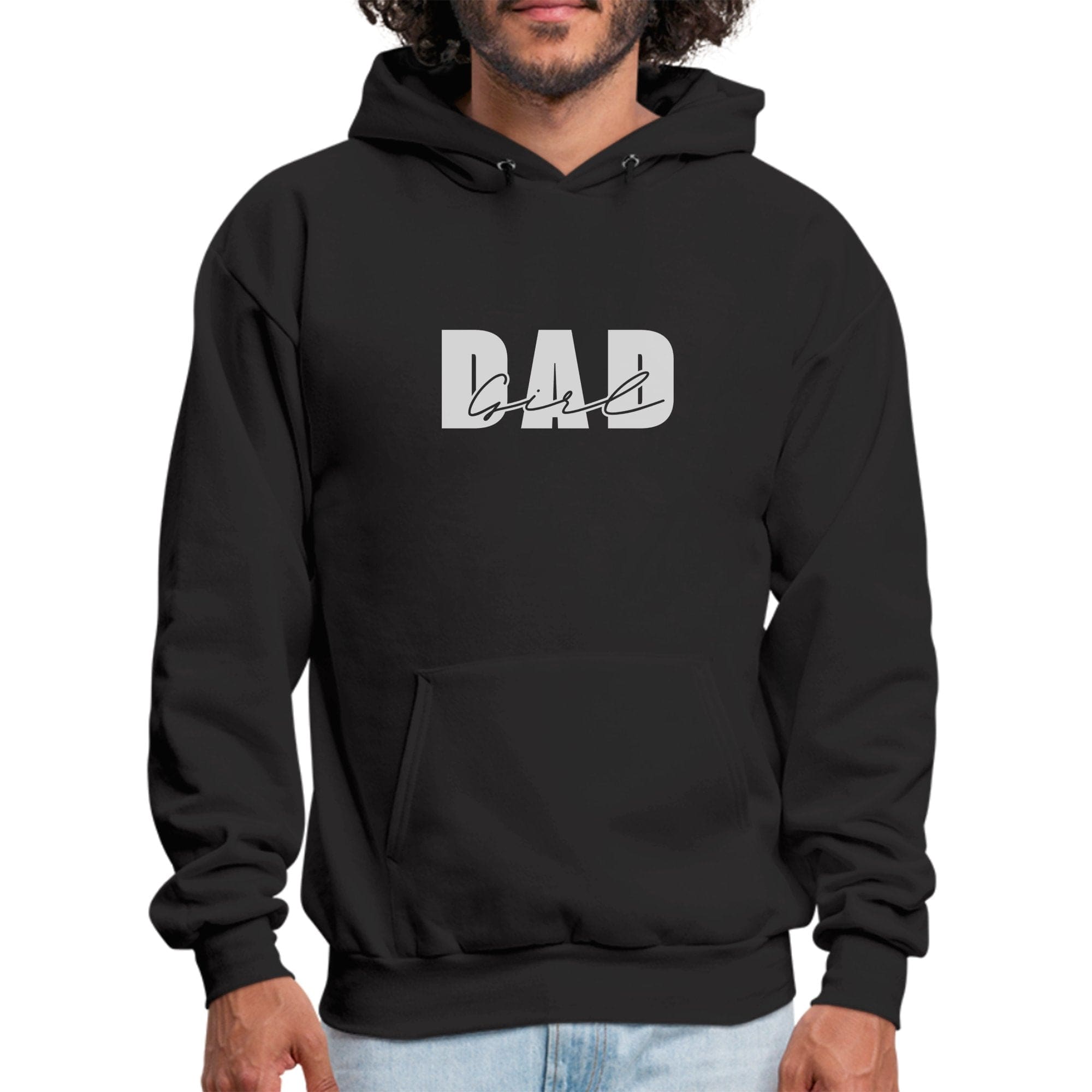 Mens Graphic Hoodie - Girl Dad - P's One-Stop Shop 