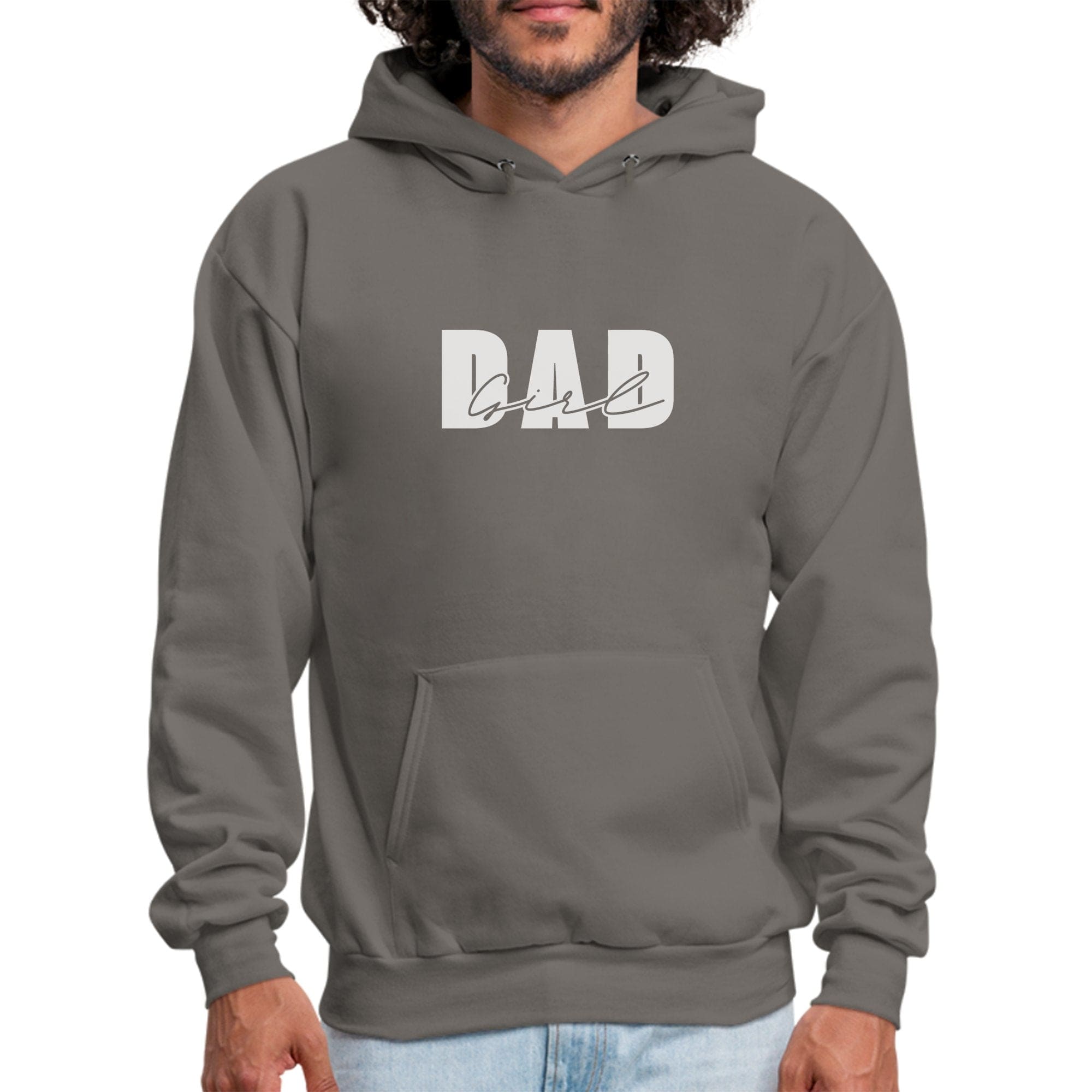 Mens Graphic Hoodie - Girl Dad - P's One-Stop Shop 