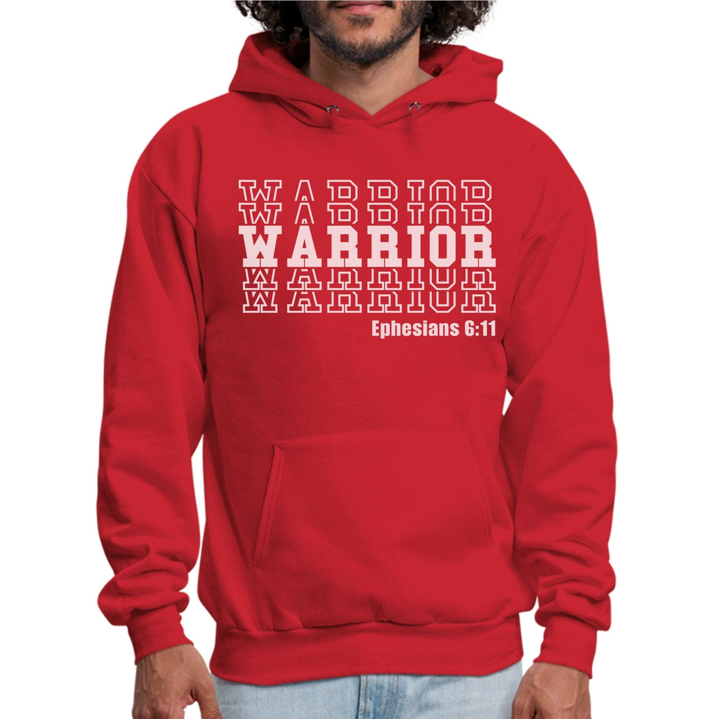 Mens Graphic Hoodie - Warrior - P's One-Stop Shop 