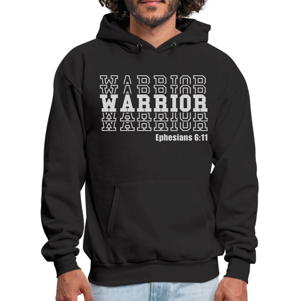 Mens Graphic Hoodie - Warrior - P's One-Stop Shop 