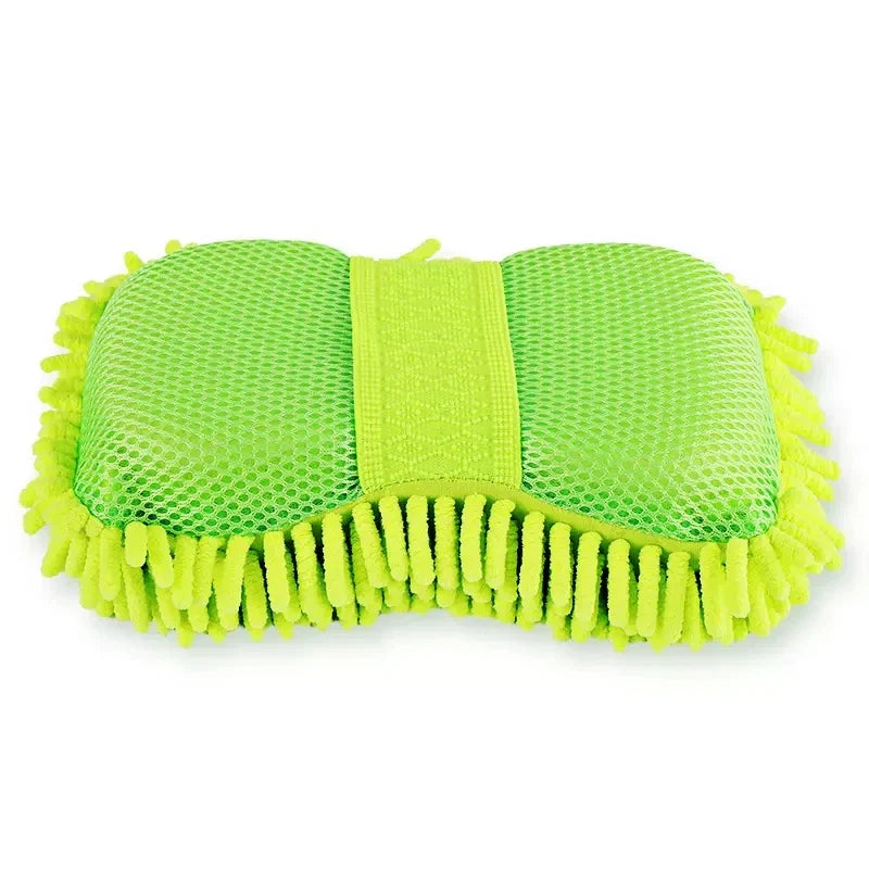 Microfiber Car Washer Sponge Cleaning Car Care Detailing Brushes Washing Towel Auto Gloves Styling Accessories - P's One-Stop Shop 