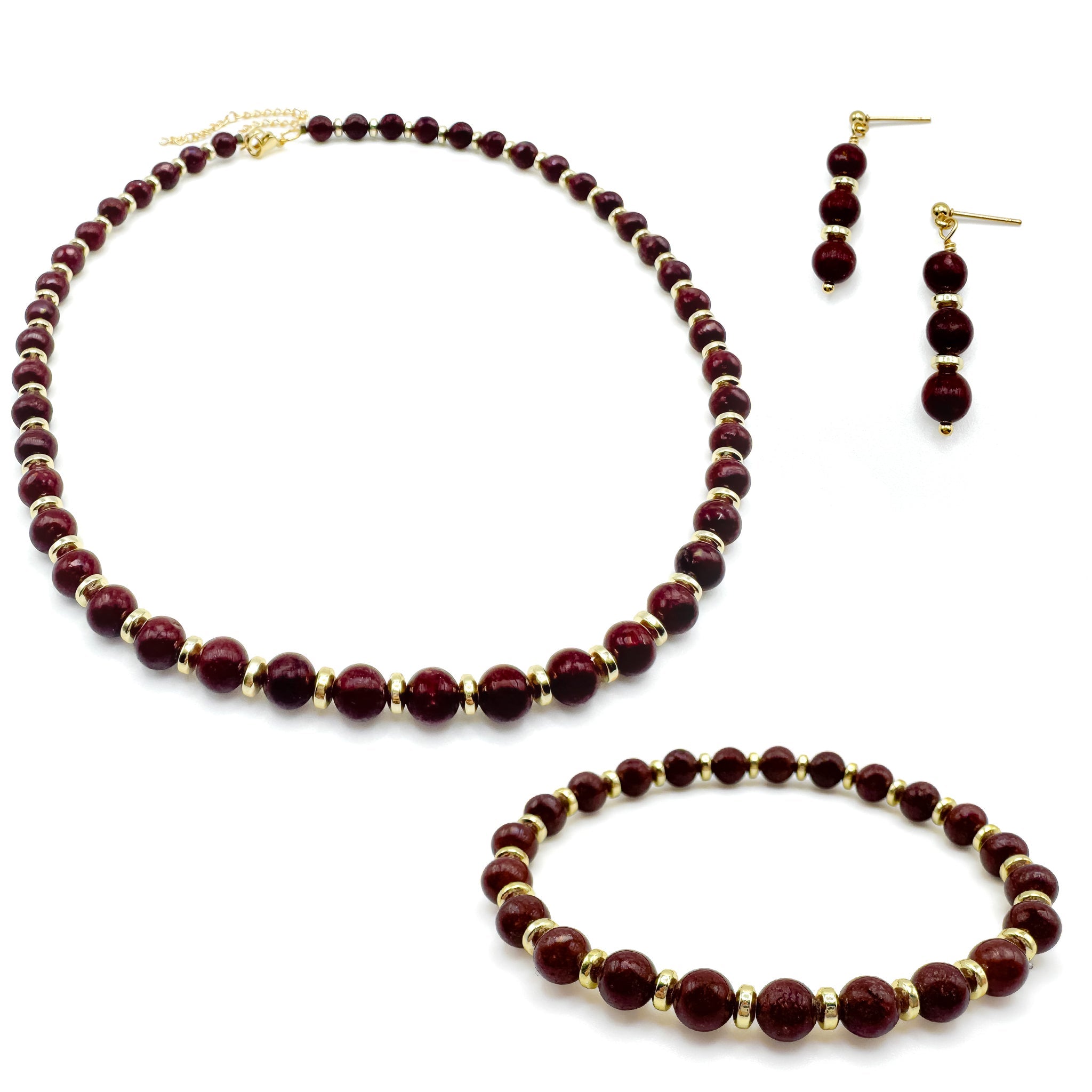 Mocha earrings - P's One-Stop Shop 