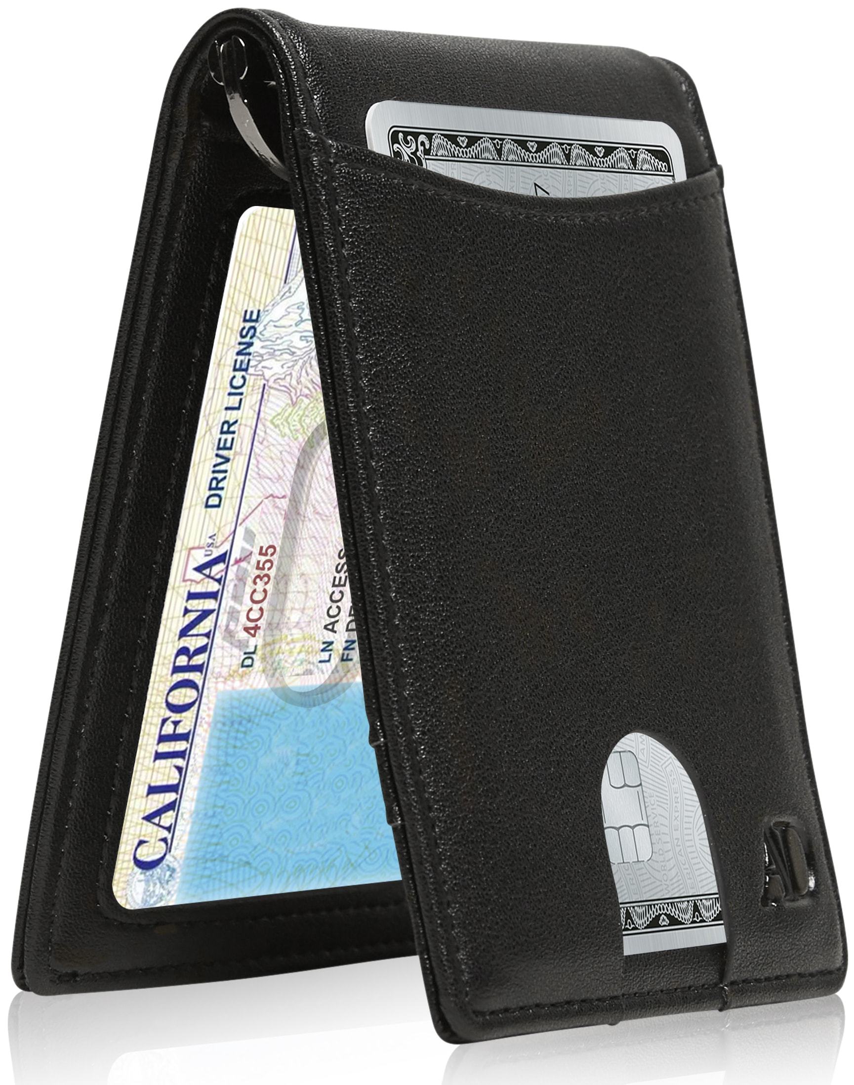 Money Clip Bifold Wallet W/ Pull Strap - P's One-Stop Shop 