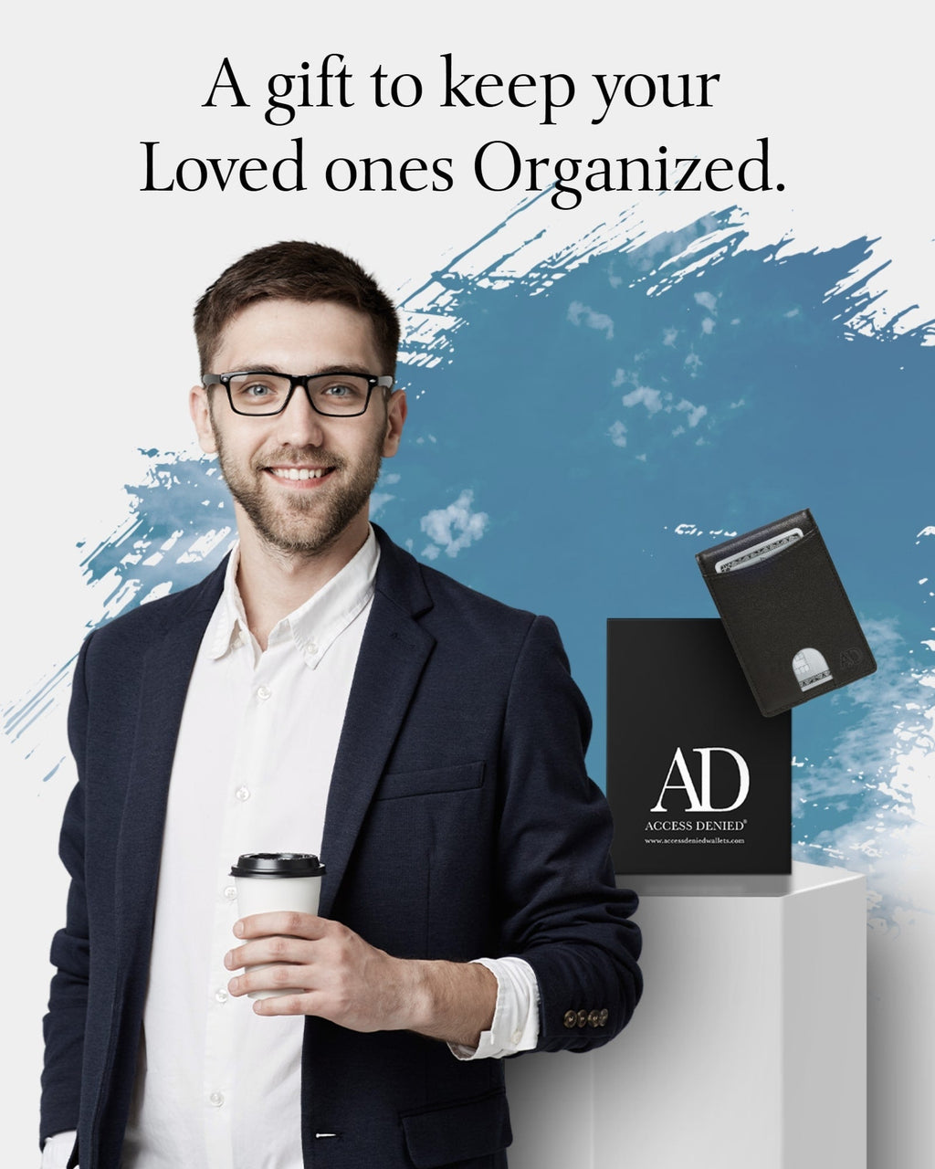 Money Clip Bifold Wallet W/ Pull Strap - P's One-Stop Shop 