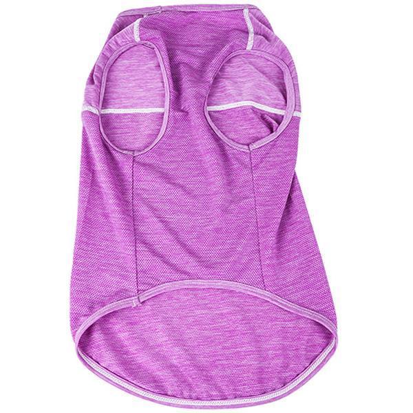 Pet Life ® Active 'Aero-Pawlse' Quick-Dry and 4-Way-Stretch Yoga Fitness Dog T-Shirt Tank Top - P's One-Stop Shop 
