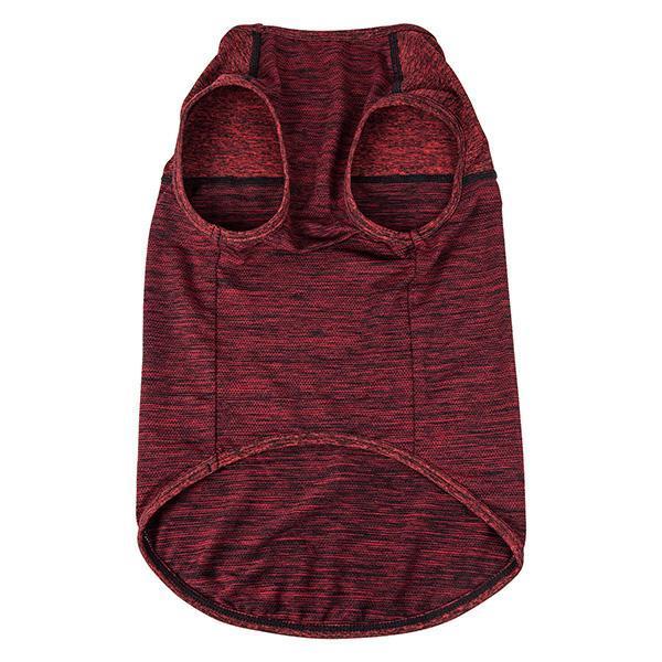 Pet Life ® Active 'Aero-Pawlse' Quick-Dry and 4-Way-Stretch Yoga Fitness Dog T-Shirt Tank Top - P's One-Stop Shop 