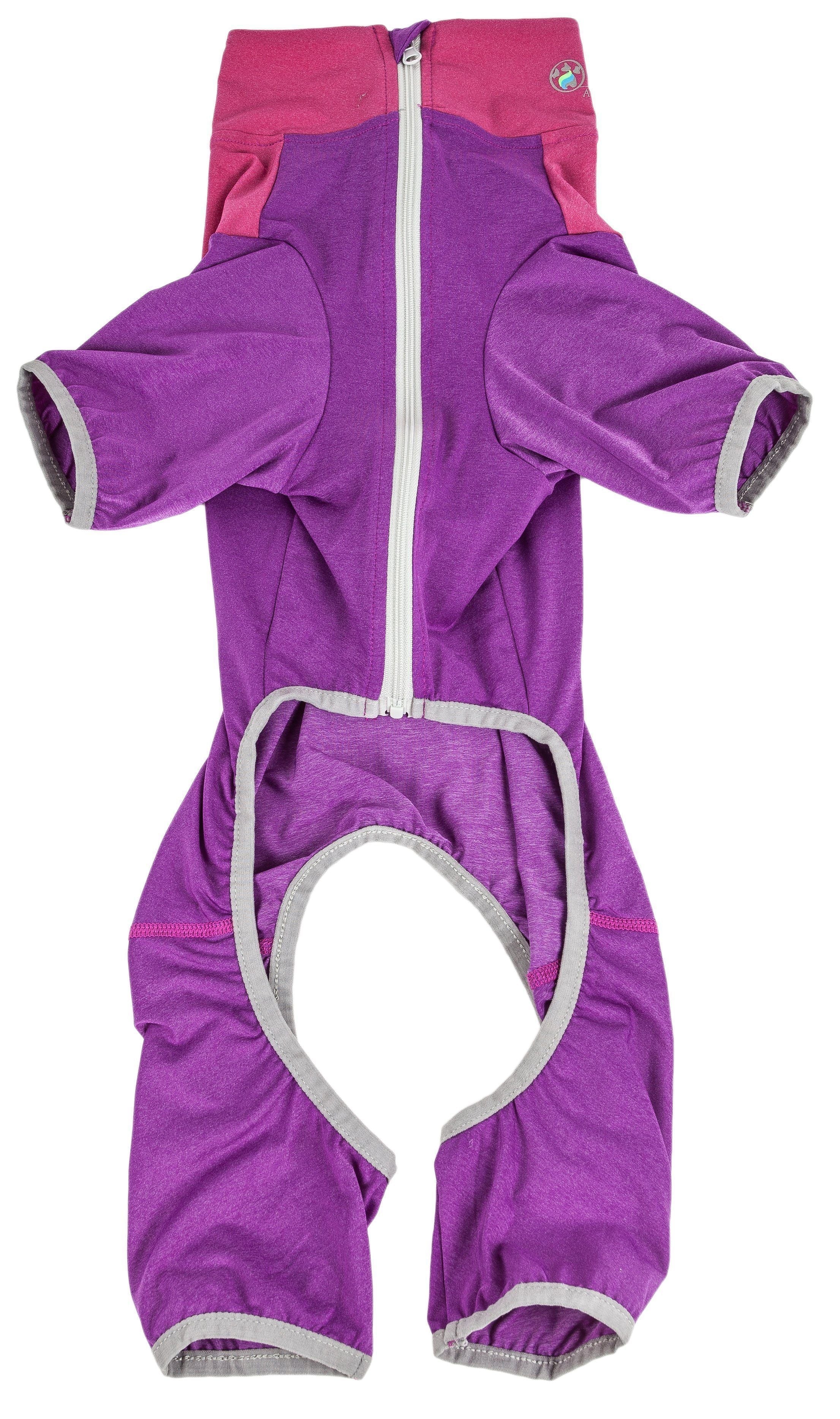 Pet Life ®  Active 'Embarker' 4-Way Stretch Fitness Yoga Full Body Dog Tracksuit - P's One-Stop Shop 