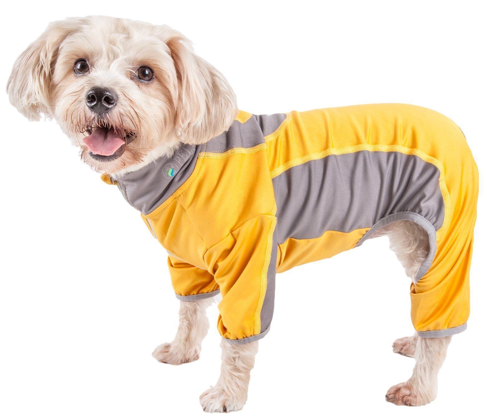 Pet Life ® Active 'Warm-Pup' Stretchy and Quick-Drying Fitness Dog Yoga Warm-Up Tracksuit - P's One-Stop Shop 