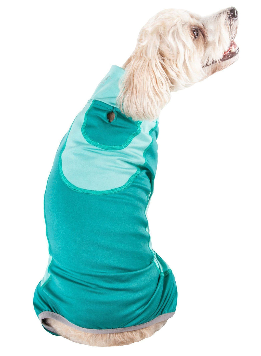Pet Life ® Active 'Warm-Pup' Stretchy and Quick-Drying Fitness Dog Yoga Warm-Up Tracksuit - P's One-Stop Shop 