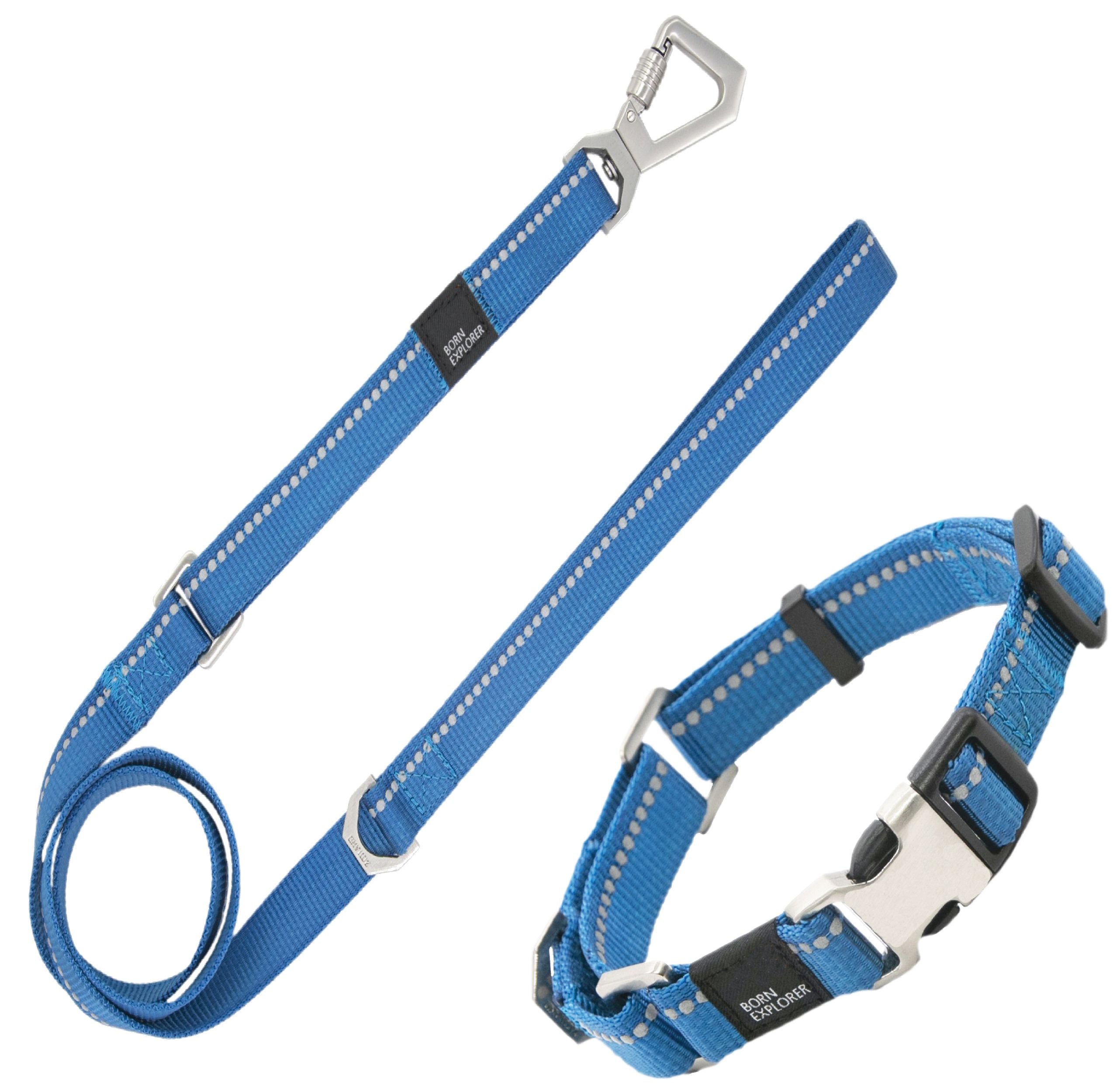 Pet Life ® 'Advent' Outdoor Series 3M Reflective 2-in-1 Durable Martingale Training Dog Leash and Collar - P's One-Stop Shop 