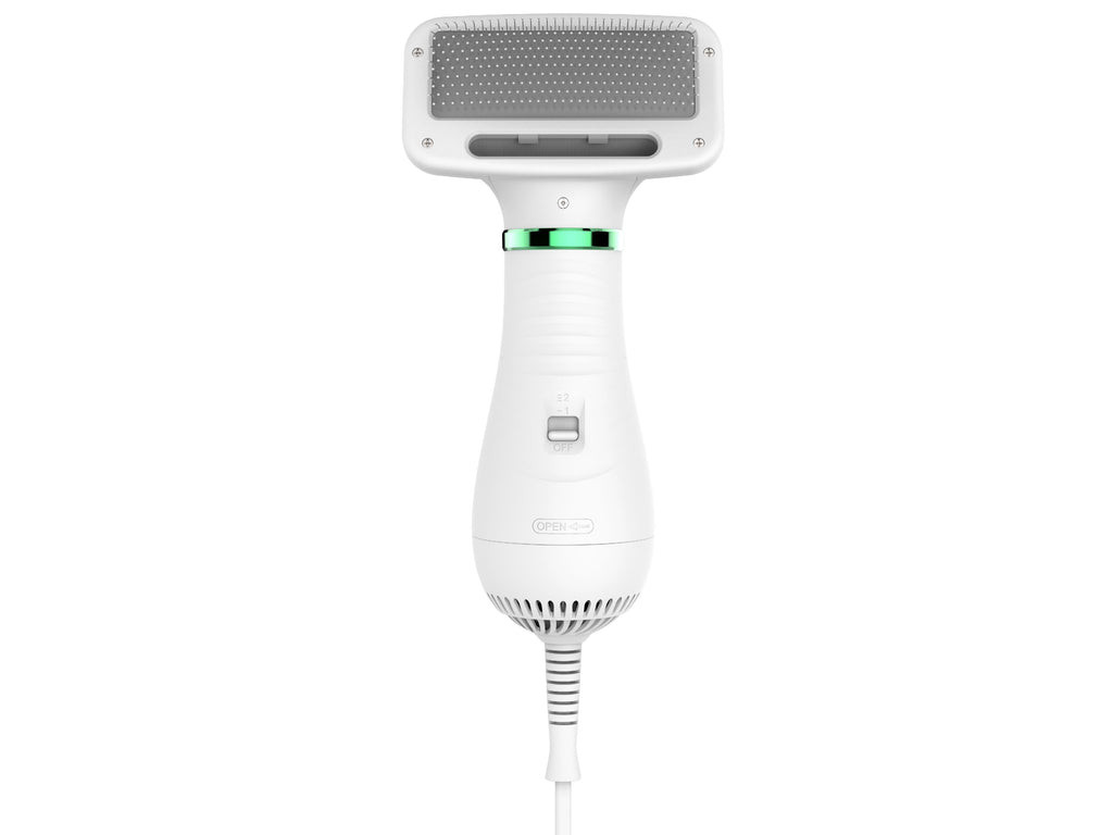 Pet Life ® 'Aero-Groom' 2-in-1 Electronic Pet Dryer and Pin Brush - P's One-Stop Shop 