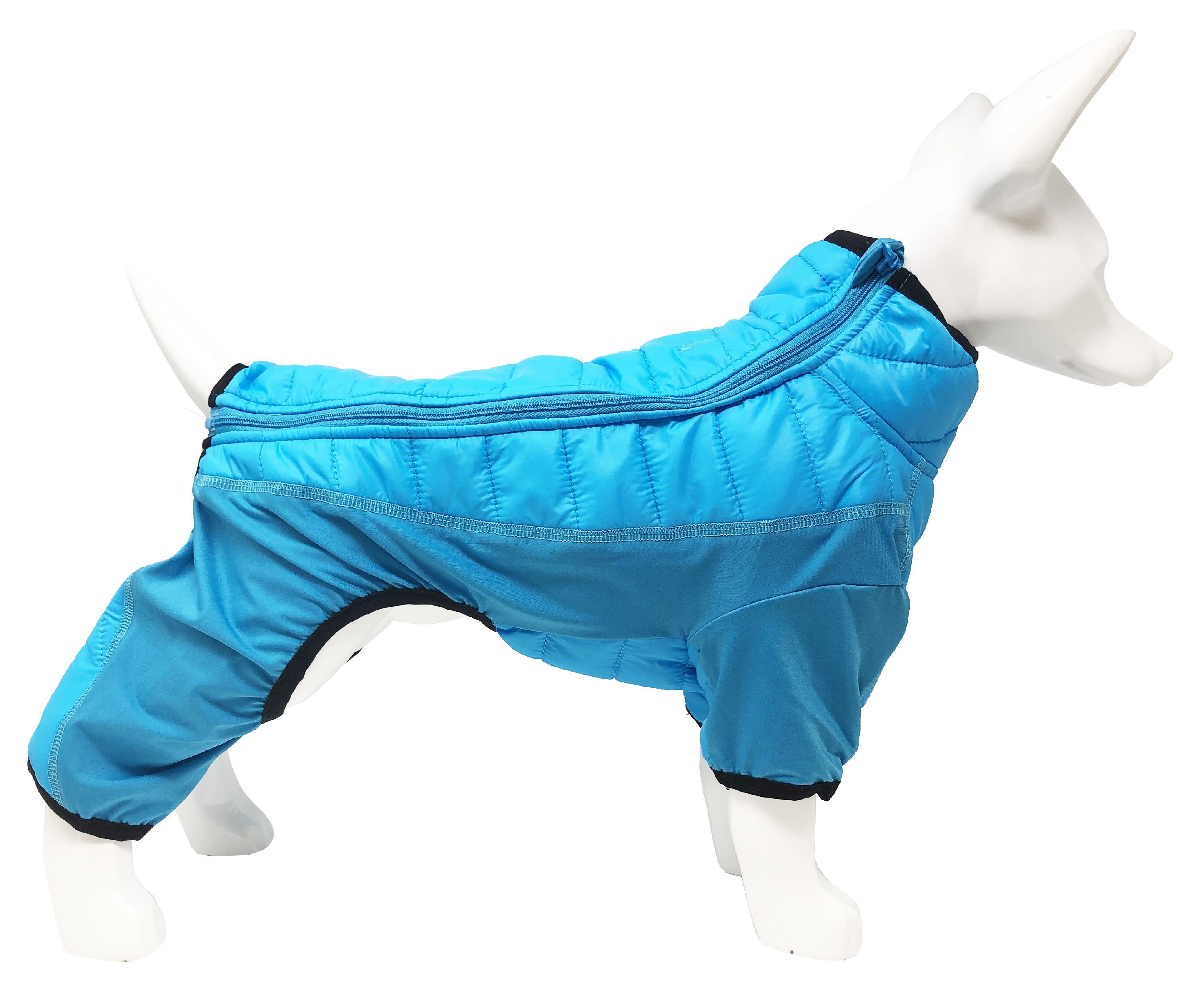 Pet Life ® 'Aura-Vent' Lightweight 4-Season Stretch and Quick-Dry Full Body Dog Jacket - P's One-Stop Shop 