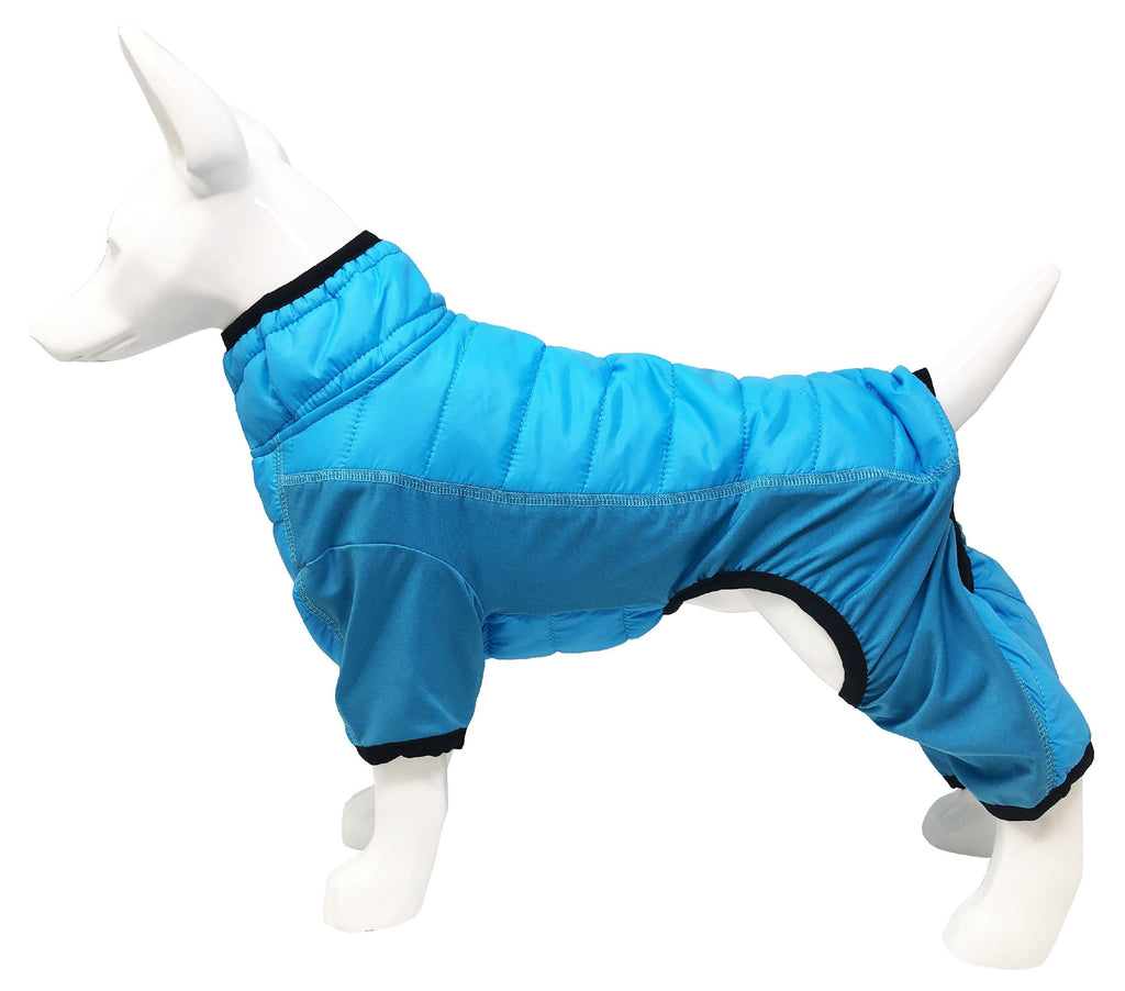 Pet Life ® 'Aura-Vent' Lightweight 4-Season Stretch and Quick-Dry Full Body Dog Jacket - P's One-Stop Shop 