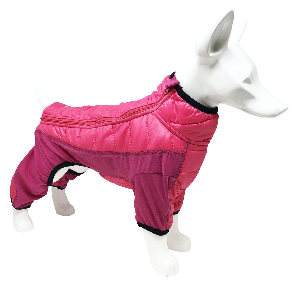 Pet Life ® 'Aura-Vent' Lightweight 4-Season Stretch and Quick-Dry Full Body Dog Jacket - P's One-Stop Shop 