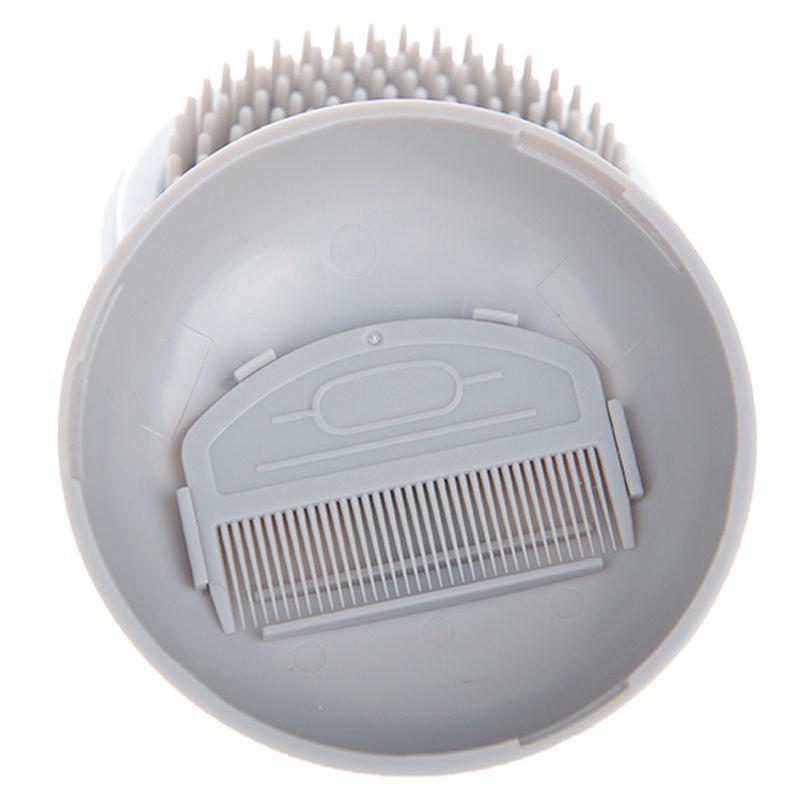 Pet Life ® 'Bravel' 3-in-1 Travel Pocketed Dual Grooming Brush and Pet Comb - P's One-Stop Shop 
