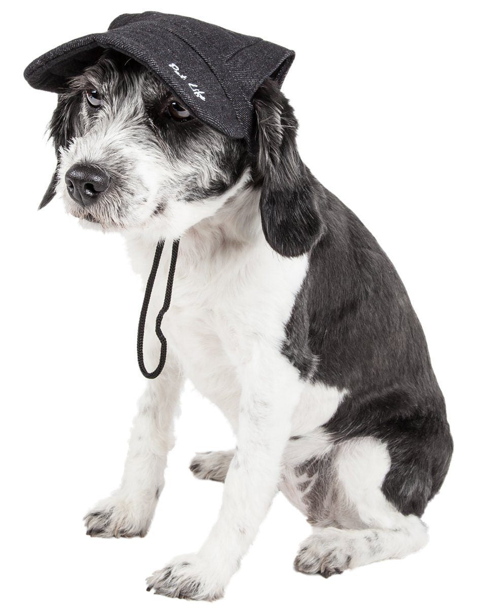 Pet Life ®  'Cap-Tivating' UV Protectant Adjustable Fashion Dog Hat Cap - P's One-Stop Shop 