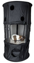 Pet Life ® 'Climber-Tree' Play-Active Travel Collapsible Lightweight Kitty Cat Tree House Lounger - P's One-Stop Shop 
