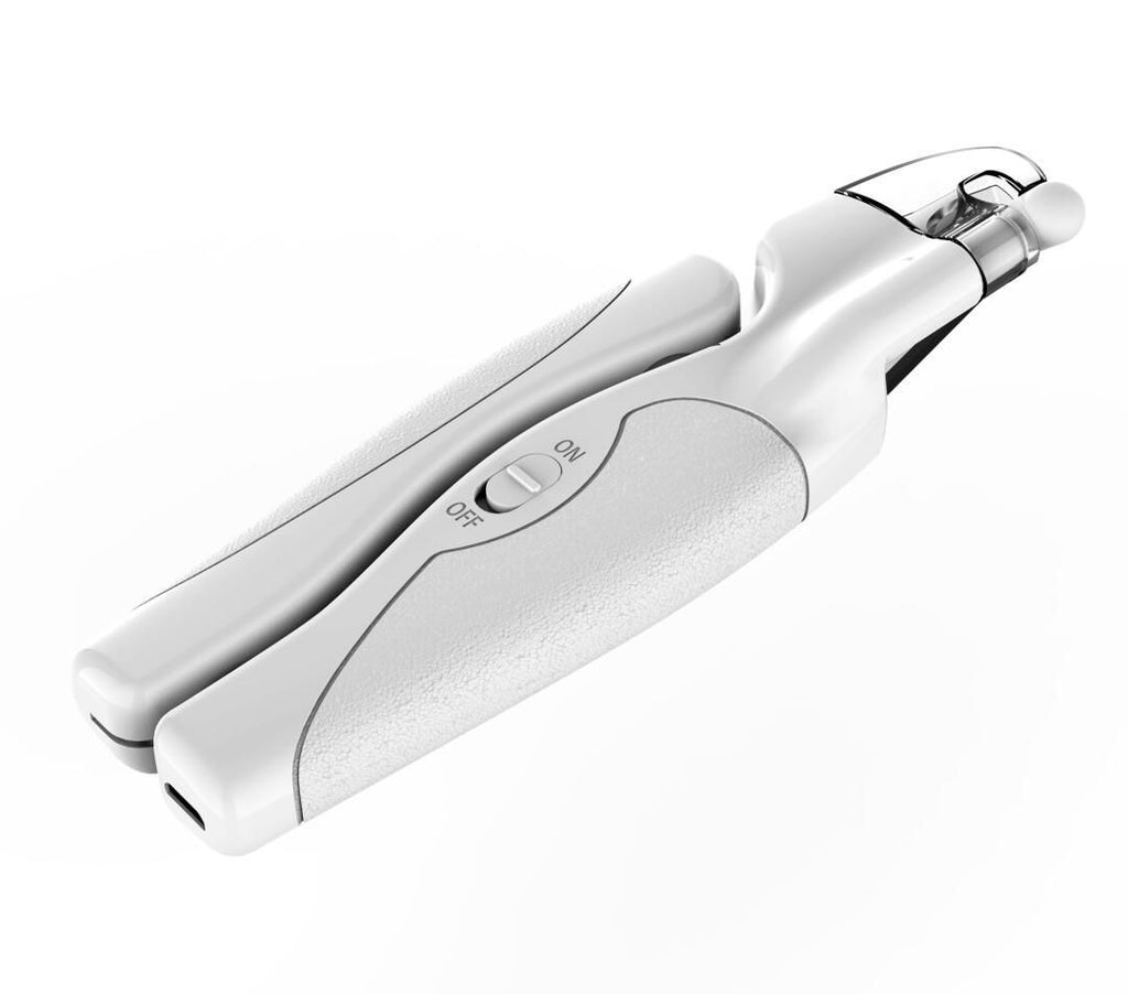 Pet Life ® 'Clip-Tronic' LED Lighting and USB Charging Precision Cat and Dog Nail Clipper - P's One-Stop Shop 