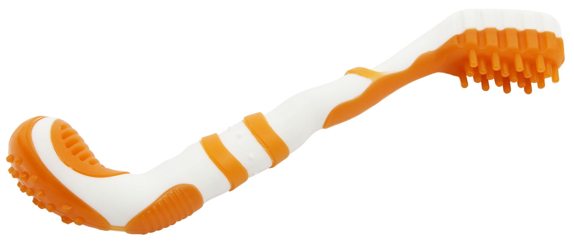 Pet Life ® 'Denta-Brush' TPR Durable Tooth Brush and Dog Toy - P's One-Stop Shop 